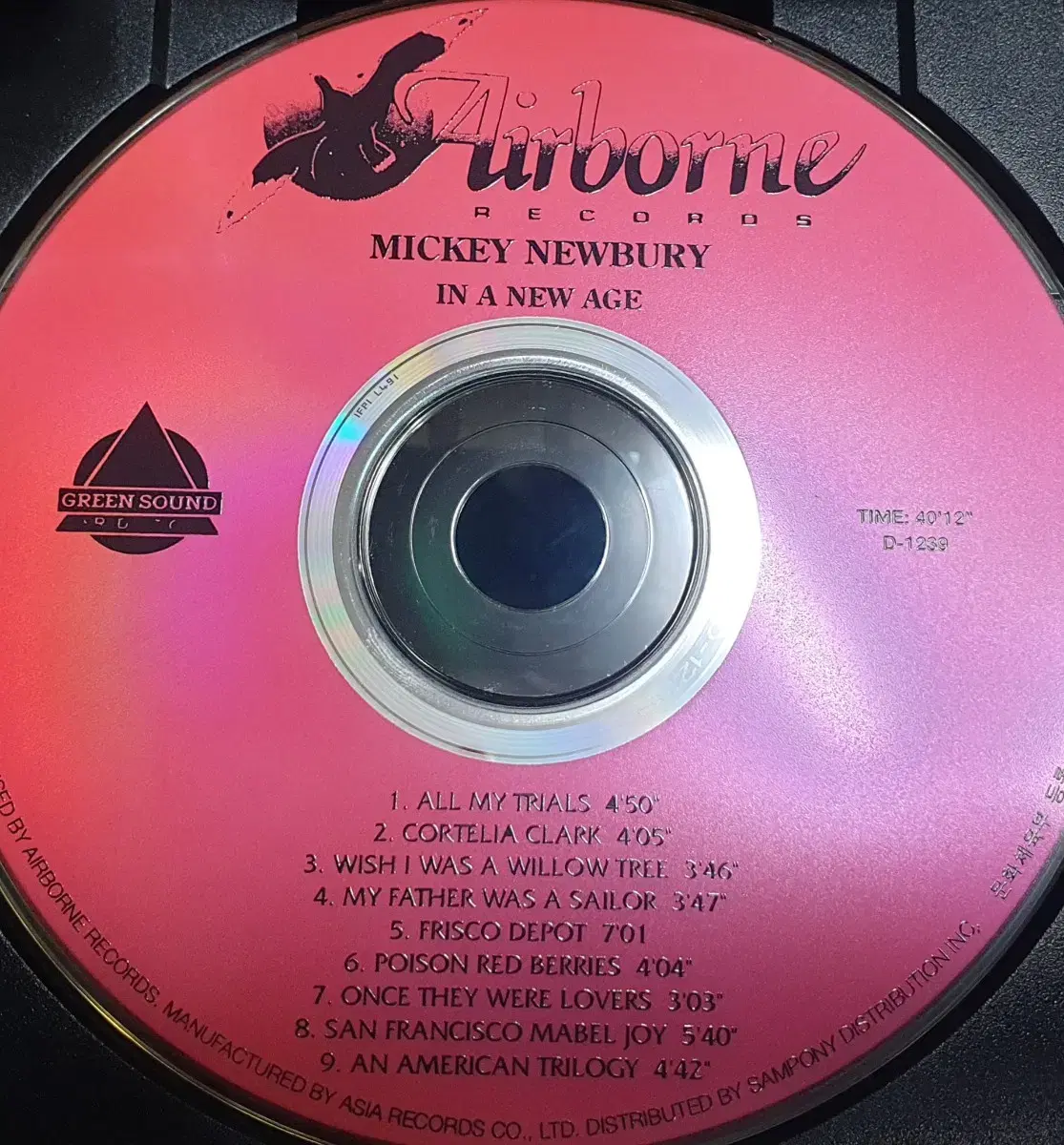 mickey newbury in a new age cd